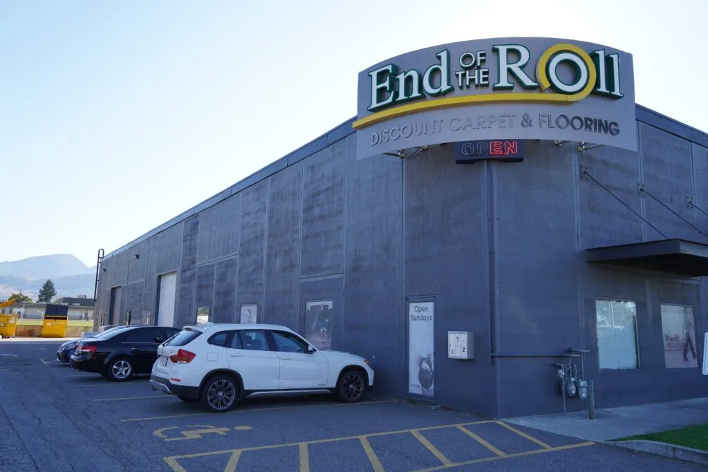 Parking at 485 Banks Road, Kelowna